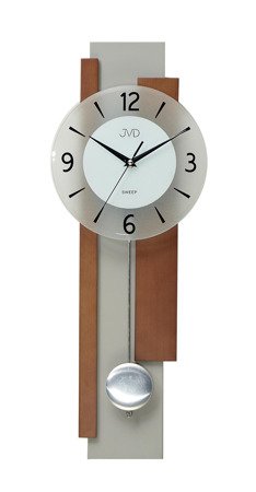 Zegar JVD ścienny WAHADŁO drewno 60 cm NS18059.41