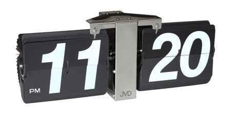 Zegar JVD ścienny stojący KLAPKOWY 36 cm HF18.4